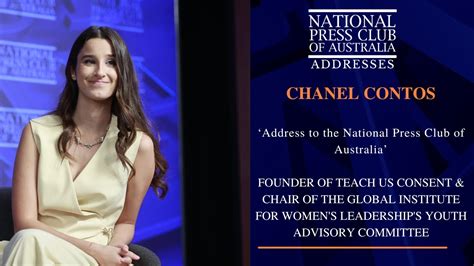 chanel contos press club|IN FULL: Chanel Contos' Address to the National Press Club of .